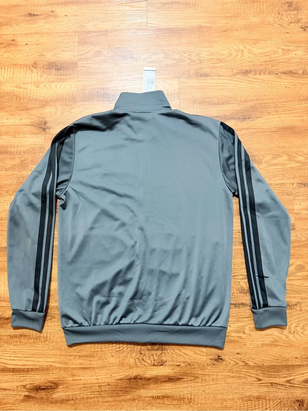 adidas Men’s Charcoal Full-Zip Performance Jacket